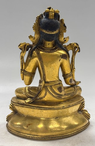 Lot 71 - A Chinese figure of Tara, 20th century