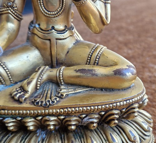 Lot 71 - A Chinese figure of Tara, 20th century