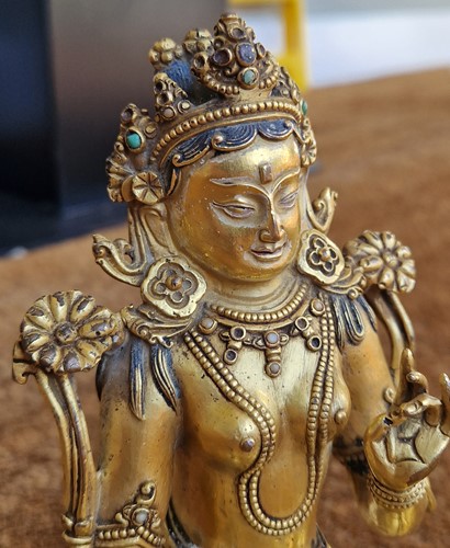 Lot 71 - A Chinese figure of Tara, 20th century