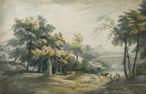 Lot 239 - Circle of William Daniell RA (British, 1769-1837)