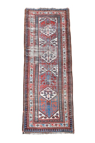 Lot 499 - A Karaja tribal runner rug, circa 1900