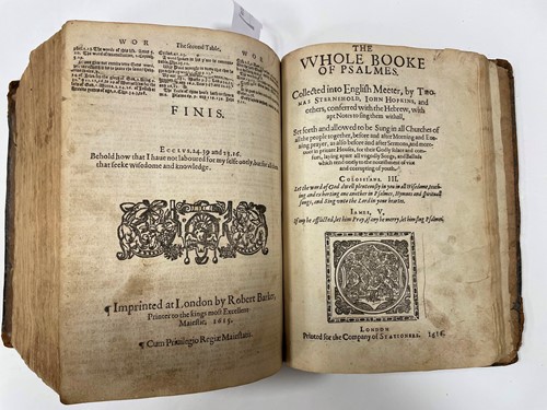 Lot 75 - Bible Geneva version, "Breeches Bible"