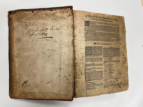 Lot 75 - Bible Geneva version, "Breeches Bible"
