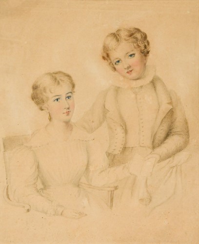 Lot 161 - Attributed to Sarah Biffin (British, 1784-1850)