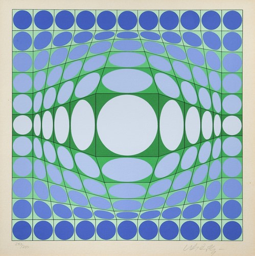 Lot 532 - Victor Vasarely (1906-1997)
