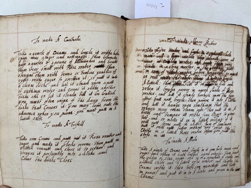 Lot 339 - A 17th century manuscript recipe and remedy book