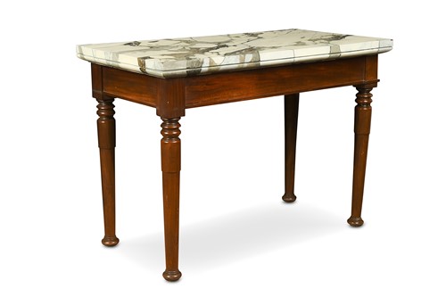 Lot 500 - A George IV mahogany console table