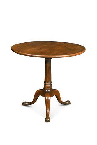 Lot 690 - A George III mahogany tilt-top supper table, circa 1790