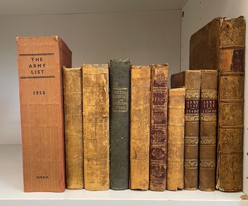 Lot 199 - Almanacks, Army Lists, etc.