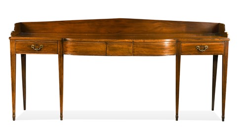 Lot 417 - A George III mahogany serving table
