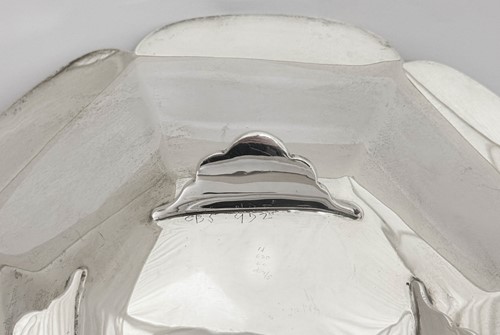 Lot 547 - A George VI silver fruit bowl