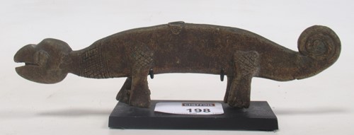 Lot 198 - Lobi Tribe, Ivory Coast, bronze model...