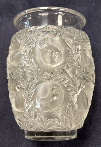Lot 7 - Bagatelle, two Lalique glass vases