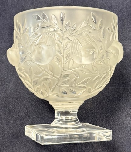Lot 7 - Bagatelle, two Lalique glass vases