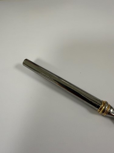 Lot 301 - Cartier - A 'Les Must De Cartier Trinity' fountain pen, together with a Tiffany letter opener