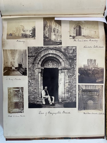Lot 370 - Two photograph albums.