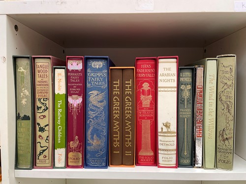 Lot 497 - Folio Society in decorative cloth spines