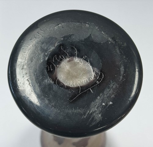 Lot 2 - Henri Muller (1868-1936), a cased glass vase, circa 1900
