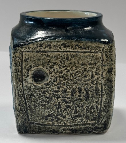 Lot 35 - Alison Brigden for Troika, a cube-form marmalade jar