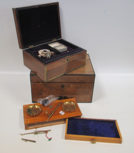 Lot 136 - A good quality 19th century brass bound...