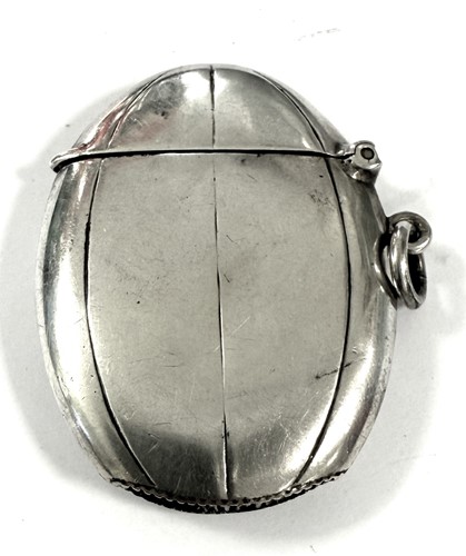 Lot 283 - An early 20th century silver novelty vesta case, mark of Sampson Mordan & Company