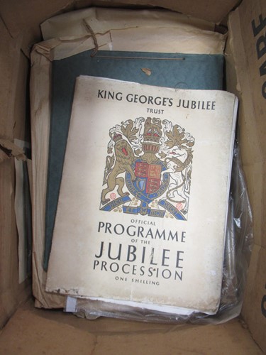 Lot 128 - Ephemera, to include theatre programmes,...