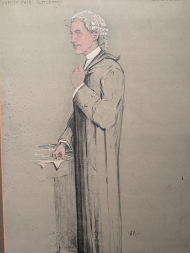 Lot 37 - Vanity Fair legal caricatures