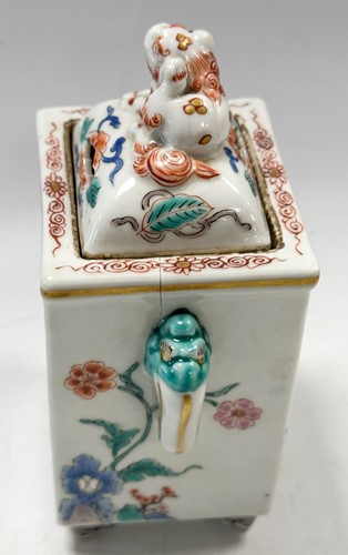Lot 26 - A pair of Chinese censers in the famille verte palette