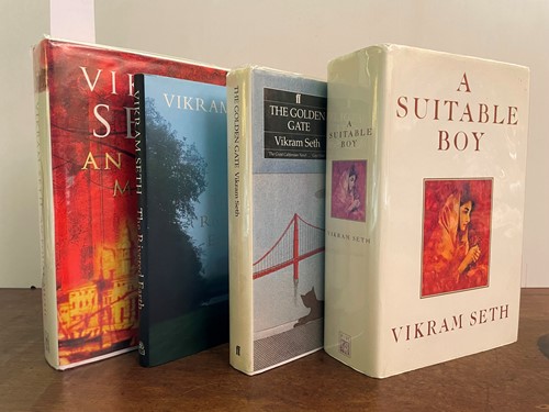 Lot 520 - SETH (Vikram) Four signed 1st editions in dust jackets.