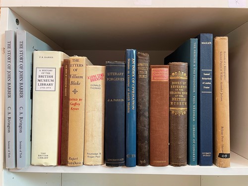 Lot 395 - Bibliography from the library Robin Myers.
