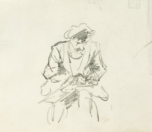 Lot 313 - Attributed to Sir William Rothenstein (1872-1945)