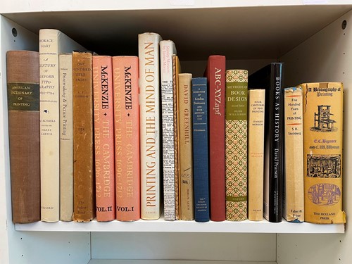 Lot 487 - Printing and typography.