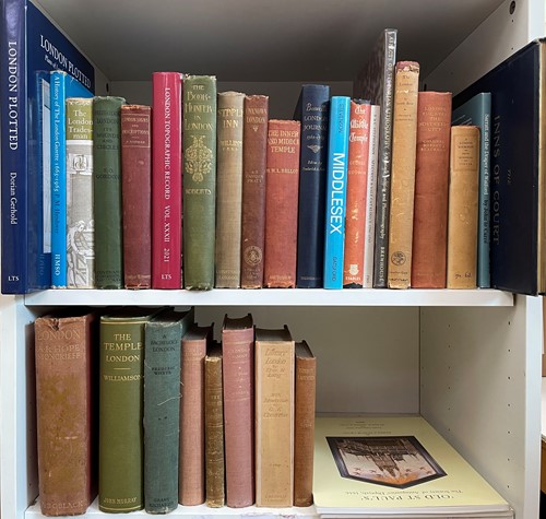 Lot 483 - Bibliography, London related, from the library of Robin Myers