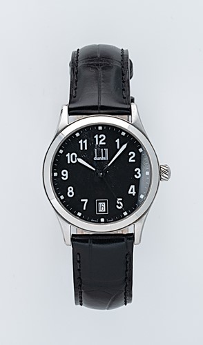 Lot 242 - Dunhill - A steel 'Cityscape' wristwatch