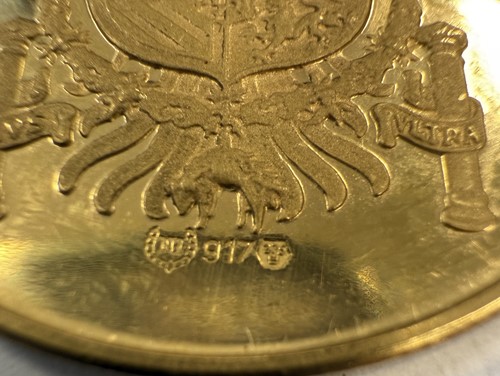 Lot 327 - A Numismatica Iberica ‘Diego De Almagro’ commemorative medallion