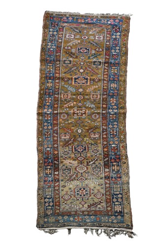 Lot 266 - An antique wool Hamadan runner