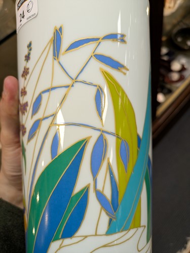 Lot 24 - Two 20th century Rosenthal vases - one...