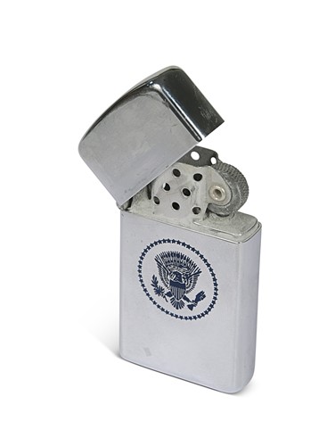 Lot 122 - Zippo, a John F. Kennedy commemorative lighter, 1963