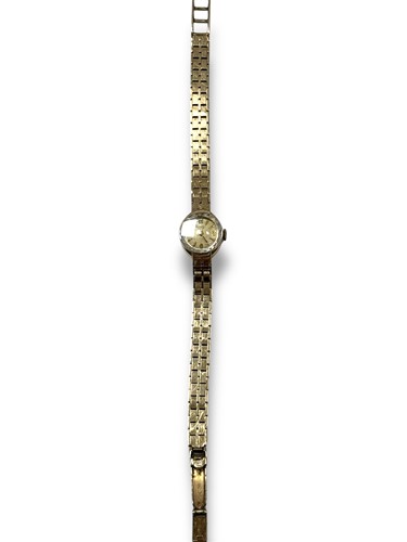 Lot 304 - A 9ct gold Rotary wristwatch on a 9ct gold...