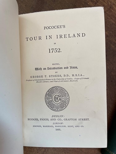 Lot 299 - Ireland - tours.