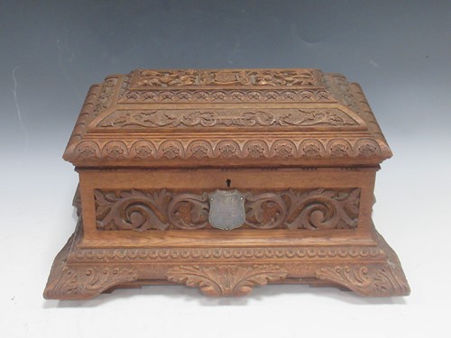 Lot 156 - A HMS Trefoil casket cased mallet and chisel,...