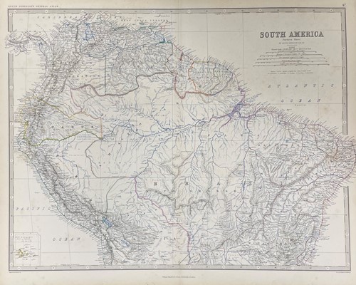 Lot 53 - A collection of maps from Atlases