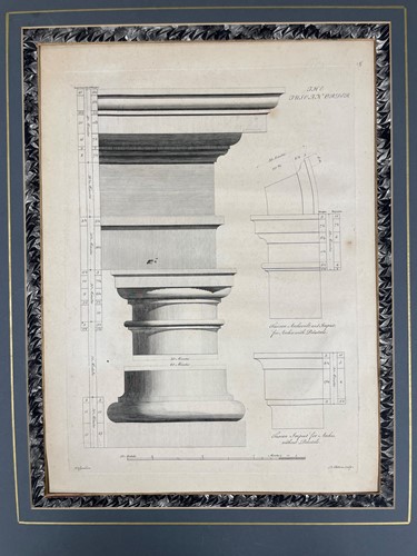 Lot 23 - A collection of prints of various 18th century architectural subjects