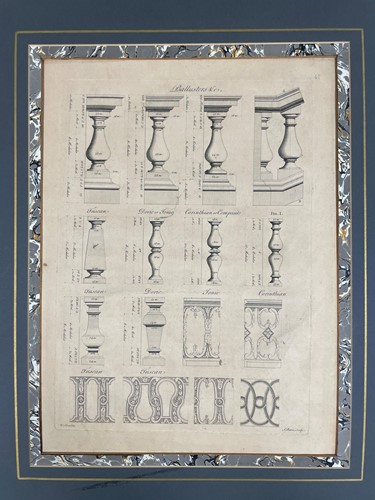 Lot 23 - A collection of prints of various 18th century architectural subjects