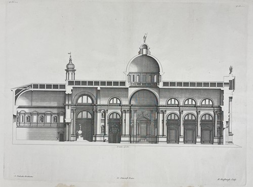 Lot 23 - A collection of prints of various 18th century architectural subjects