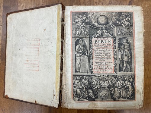 Lot 76 - Bible, London, John Field 1648