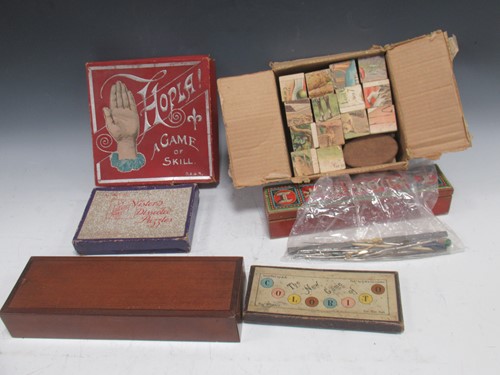 Lot 182 - Collection of various games to include; bone...