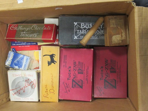 Lot 182 - Collection of various games to include; bone...