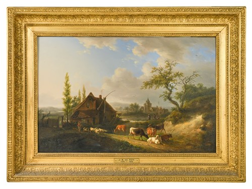 Lot 188 - Jean-Baptiste de Roy (Belgian, 1759-1839)