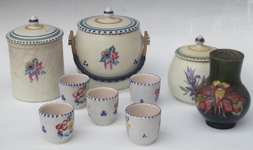 Lot 81 - A collection of Poole pottery, a Moorcroft...